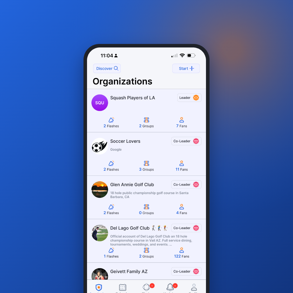 IMA Team sports club app case study