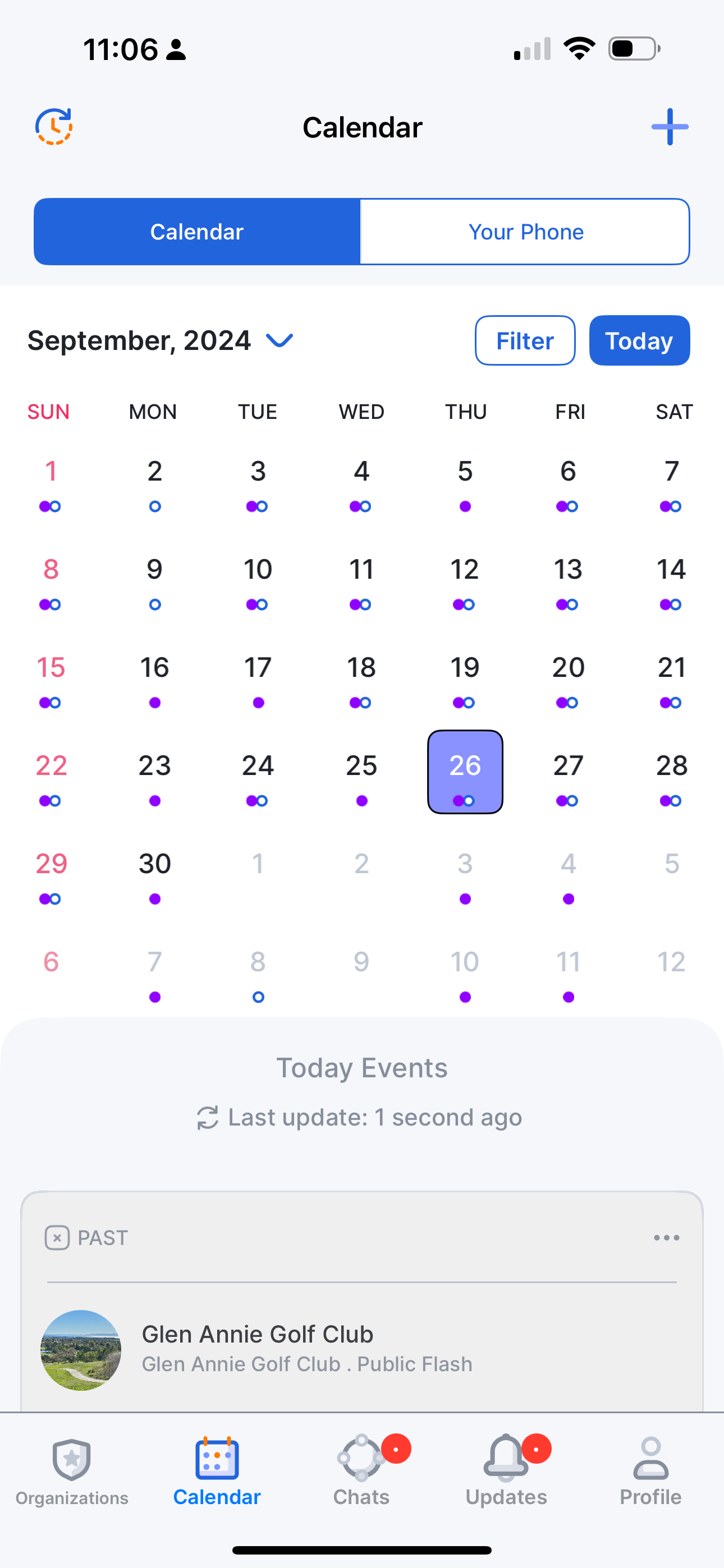 04 · Event details — Dual time zones, priority and recurrence.