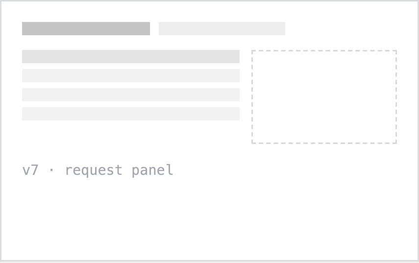 Actual grayscale wireframe sample from the portfolio.