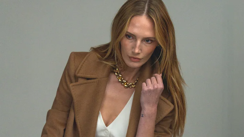 Camel Coat IV — Fashion photograph