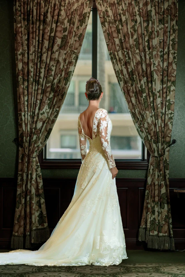The Window — Bridal photograph