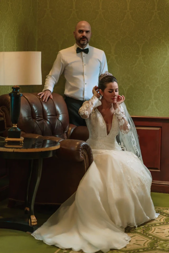 Green Room — Couple photograph