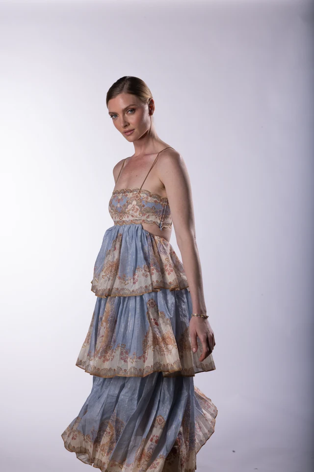 Tiered Chiffon II — Fashion photograph