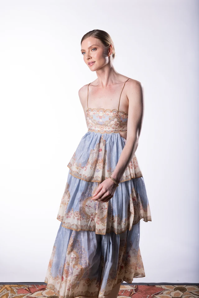 Tiered Chiffon VI — Fashion photograph